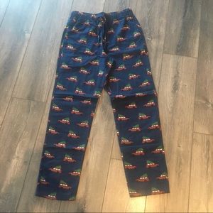 J Crew Pajama Pants - station wagon Christmas Tree - men’s small